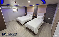 Lower deck Cabins